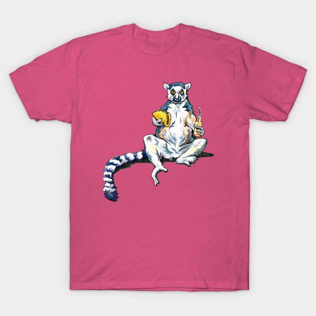 Taco Lemur T-Shirt by BananazGorilla